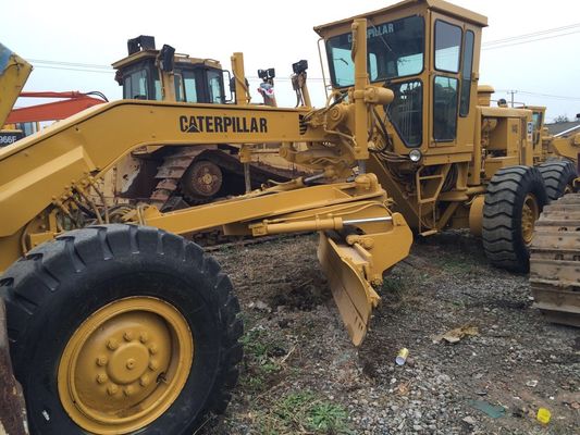 ประเทศจีน 134.2kw กำลังสูงสุด 18440 กก. Caterpillar 14G รถเกลี่ยดินมือสอง ผู้ผลิต