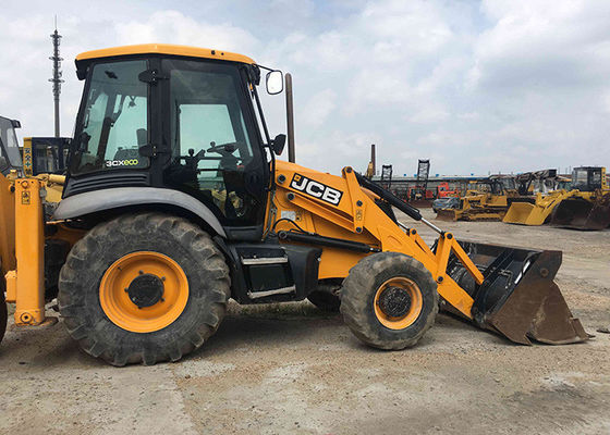 ประเทศจีน 1m3 Bucket 2011 ปี 72kw JCB 3CX รถบดถนนมือสอง ผู้ผลิต