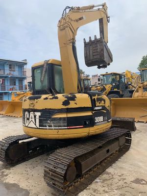 11.3rpm Gradeability Japan Heavy Duty 308B Used CAT Excavator ผู้ผลิต