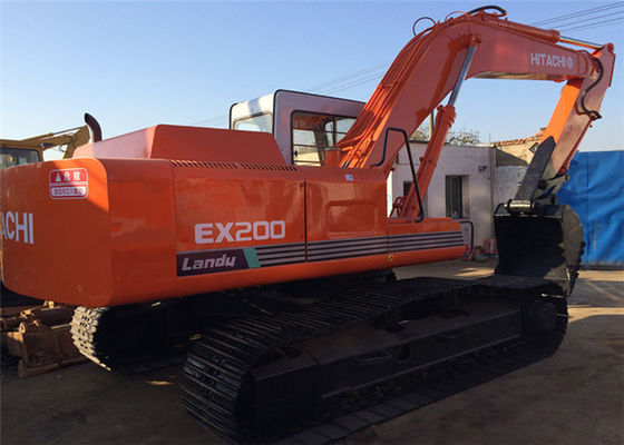 92% Uc 6 Cylinders JAPAN EX200-1 Hitachi Used Excavators ผู้ผลิต