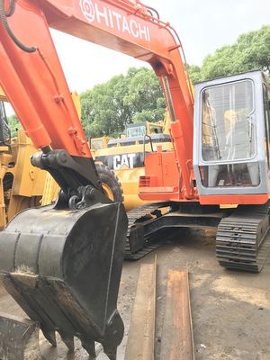 6000kg 0.3CBM Speed ​​5km / H EX60-1 มือสอง Hitachi Diggers ผู้ผลิต