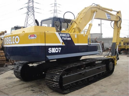 7425 ชั่วโมงชั่วโมงการทำงาน 18 ตัน 0.7m3 SK07 รถขุด Kobelco มือสอง ผู้ผลิต