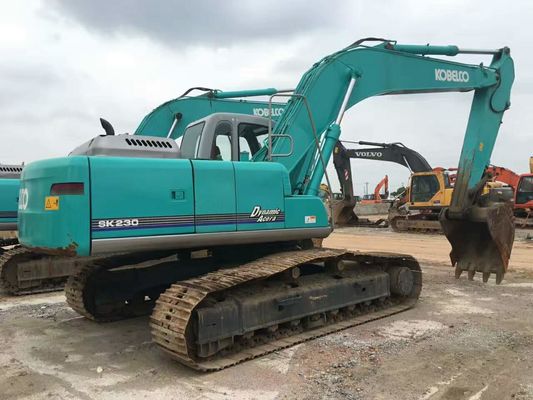 เครื่องยนต์มิตซูบิชิ 23 ตันน้ำหนัก SK230-6 รถขุด Kobelco มือสอง ผู้ผลิต