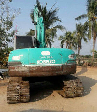 0.5M3 ถัง 12T น้ำหนักปี 2549 SK120-5 รถขุด Kobelco มือสอง ผู้ผลิต