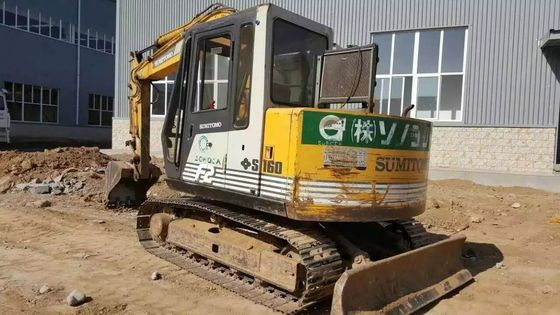 7285h ขนาดรองเท้า 400mm Sumitomo S160 Excavator มือสอง ผู้ผลิต