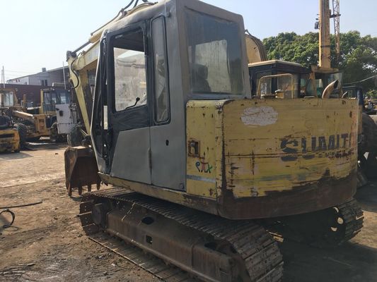 ขนาดรองเท้า 400mm 6ton Sumitomo SH60 รถขุดเครื่องจักรมือสอง ผู้ผลิต