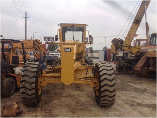 10.3L Displacement 123KW Caterpillar 140G รถเกลี่ยดินมือสอง ผู้ผลิต