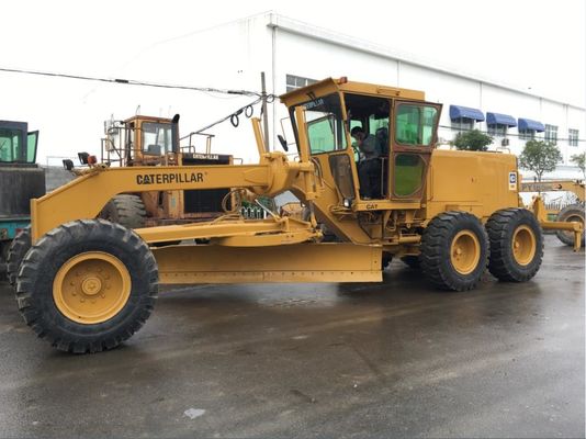 21000kg 8700 * 2400 * 3000mm Caterpillar 12G รถเกลี่ยดินมือสอง ผู้ผลิต
