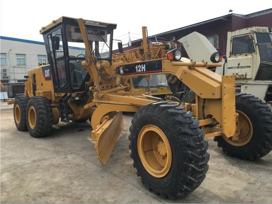 123KW 2000rpm Power Caterpillar 12H รถเกลี่ยดิน ผู้ผลิต