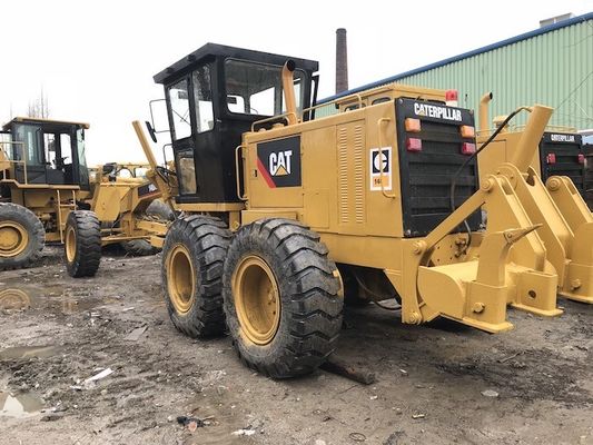 กำลังสูงสุด 185HP 6 กระบอกสูบ Caterpillar 140H Old Motor Grader ผู้ผลิต