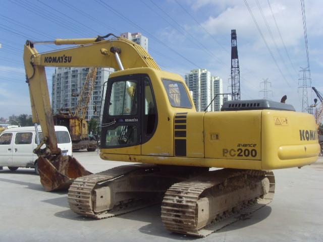 20 Ton 0.8cbm Bucket PC200-6 Long Reach Used Komatsu Excavator 0
