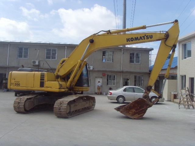 20 Ton 0.8cbm Bucket PC200-6 Long Reach Used Komatsu Excavator 1