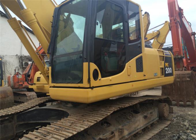 2012 ปี 95% UC 0.9m3 ถัง PC200-8 มือสอง Komatsu Excavator 0