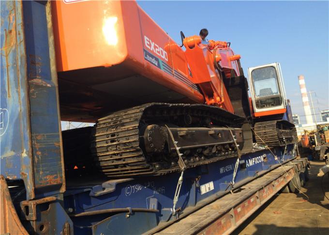 92% Uc 6 Cylinders JAPAN EX200-1 Hitachi Used Excavators 1