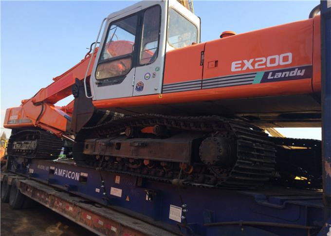 92% Uc 6 Cylinders JAPAN EX200-1 Hitachi Used Excavators 0