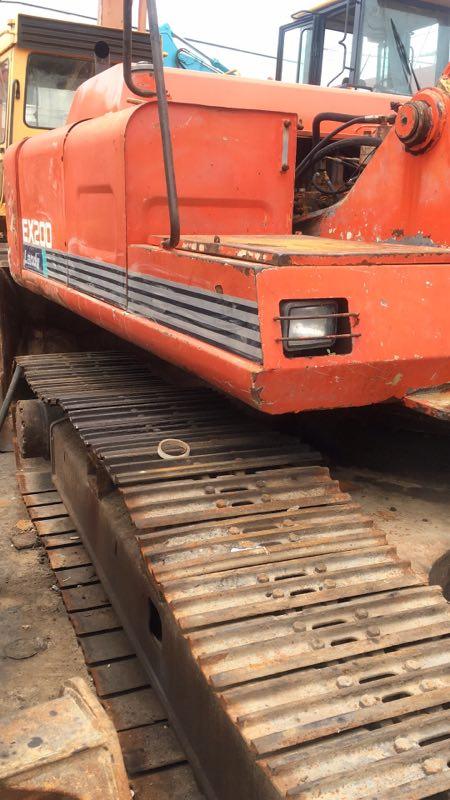 99kw Net Power Isuzu Engine EX200-1 มือสอง Kobelco Mini Excavator 0