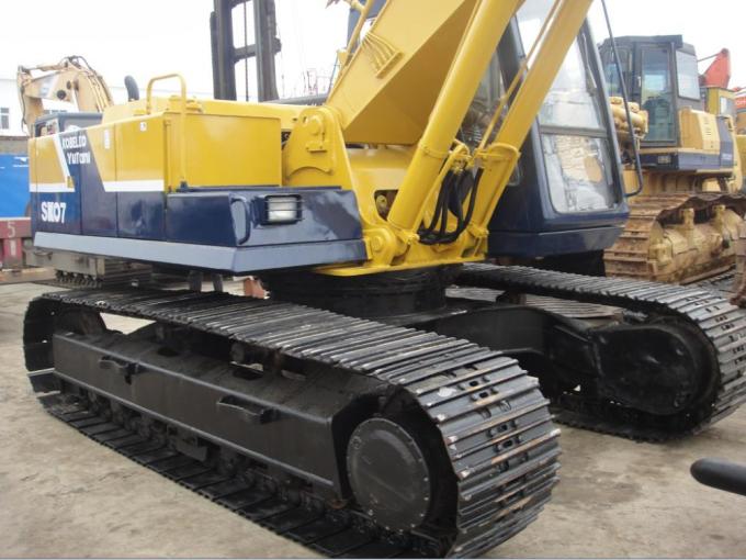7425 ชั่วโมงชั่วโมงการทำงาน 18 ตัน 0.7m3 SK07 รถขุด Kobelco มือสอง 3