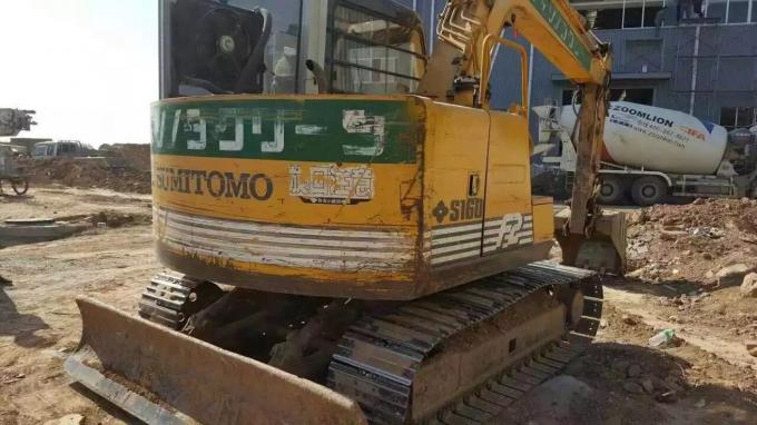 7285h ขนาดรองเท้า 400mm Sumitomo S160 Excavator มือสอง 1