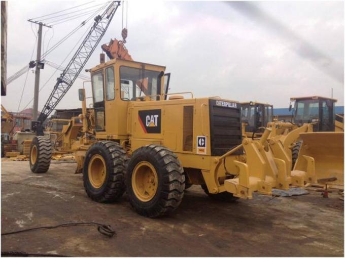 10.3L Displacement 123KW Caterpillar 140G รถเกลี่ยดินมือสอง 1