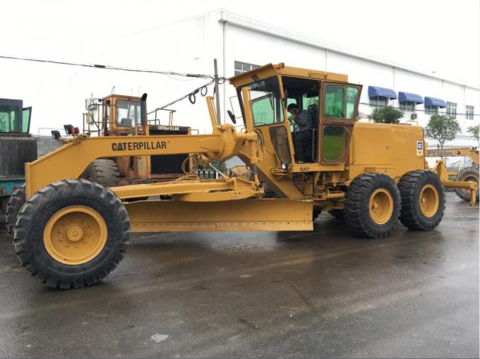 21000kg 8700 * 2400 * 3000mm Caterpillar 12G รถเกลี่ยดินมือสอง 1