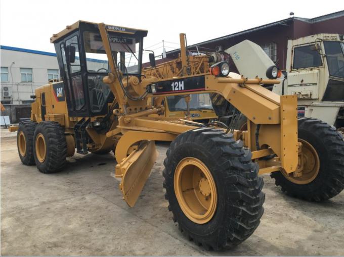 123KW 2000rpm Power Caterpillar 12H รถเกลี่ยดิน 0