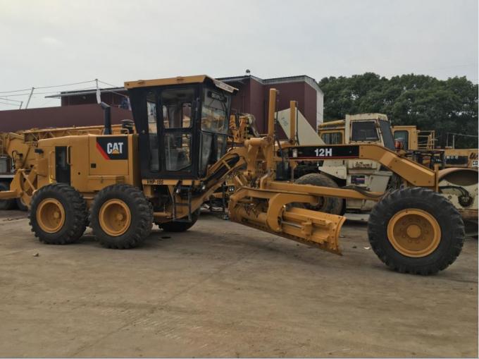 123KW 2000rpm Power Caterpillar 12H รถเกลี่ยดิน 1