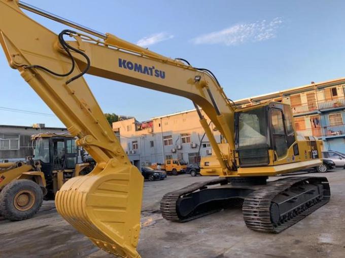 6.7L Displacement 134kw Komatsu PC220-8 22T รถขุดมือสอง 1