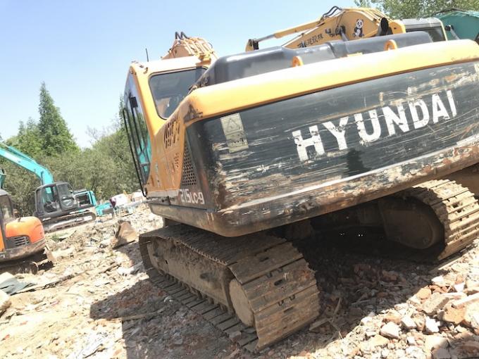 Hyundai D6BV-C เครื่องยนต์ 21T Hyundai R215LC-9 เครื่องขุดมือสอง 0