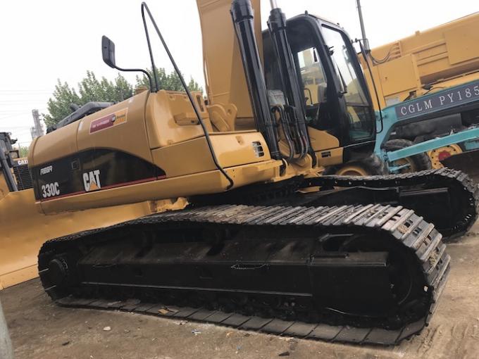 0.6Ton Max Digging Height 5780mm 330C Crawler Cat Used Excavators 0
